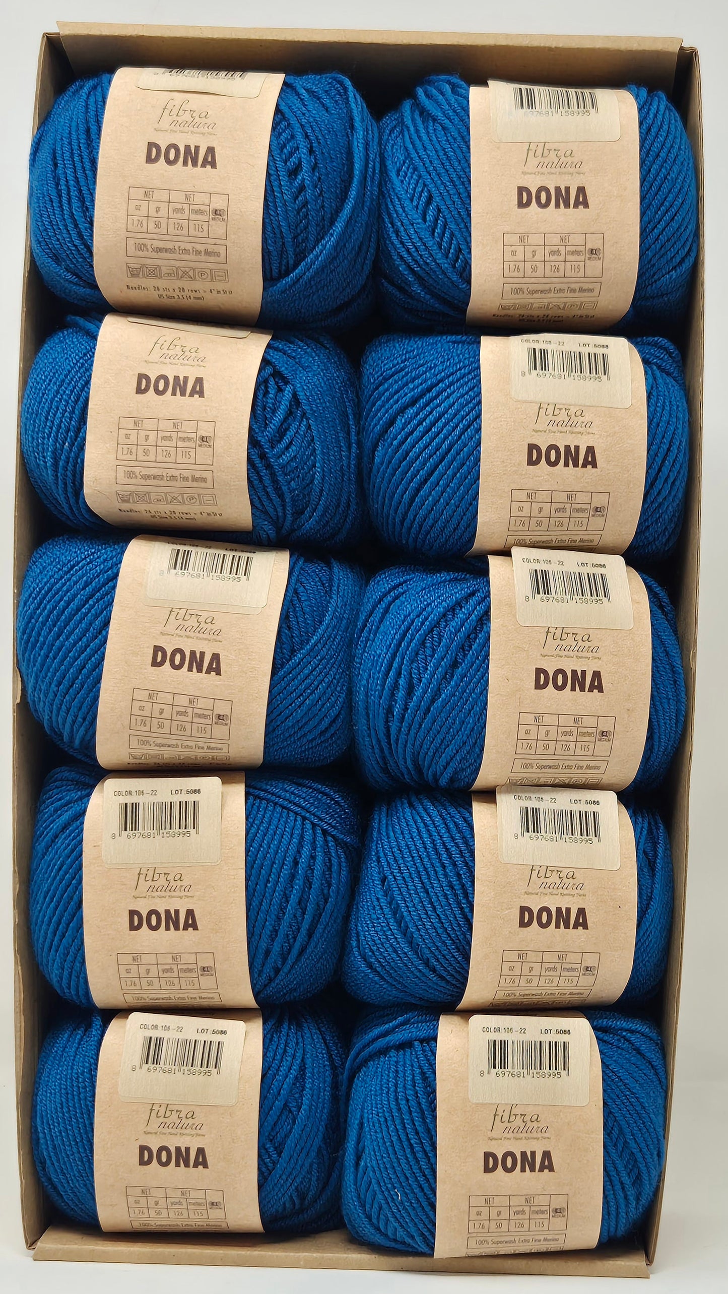 Fibra Natura Dona – 100% Superwash Extra Fine Merino Wolle