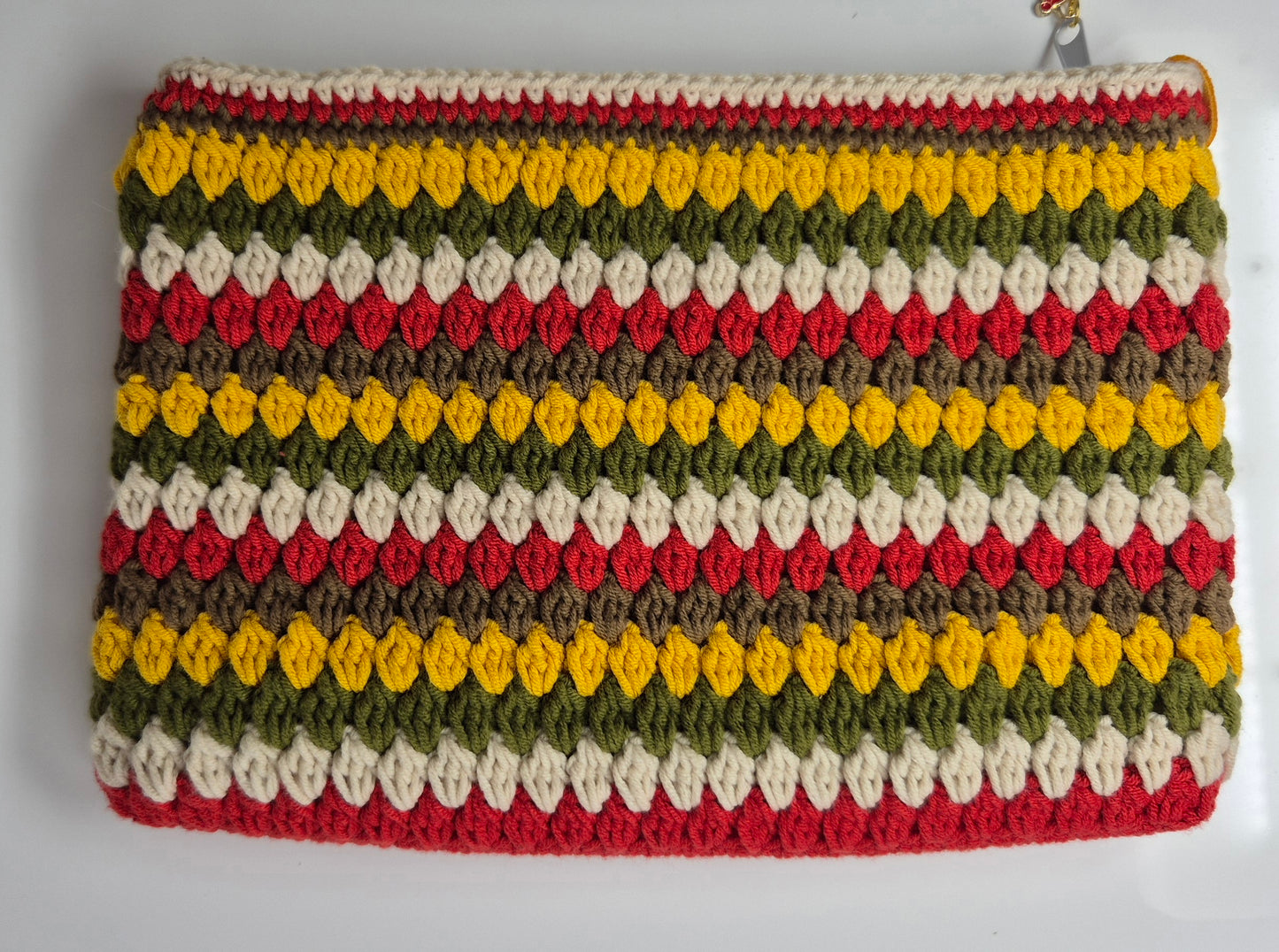 Handgehäkelte Kosmetiktasche