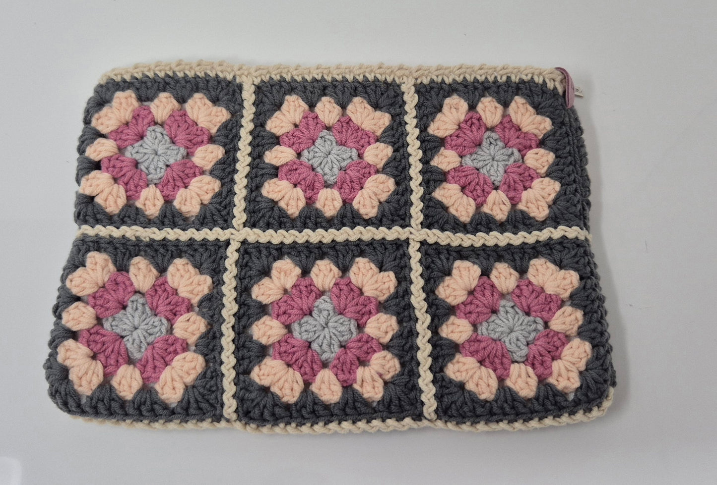 Granny-Square Vintage-Kosmetiktasche